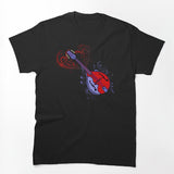 Mandolin Player Men Country Music 4th Of July Mandolin Shirt