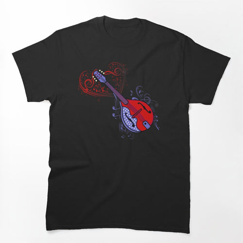 Mandolin Player Men Country Music 4th Of July Mandolin Shirt