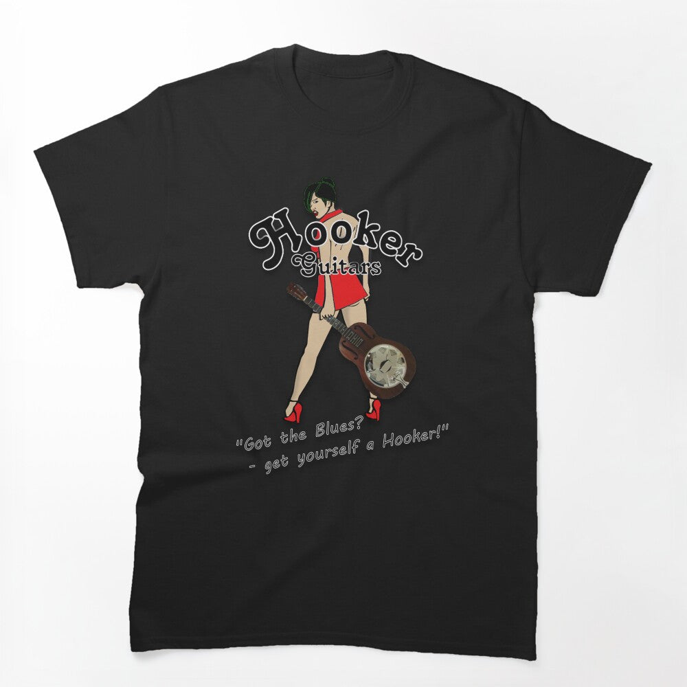 Hooker Resonator Guitars Girl Shirt