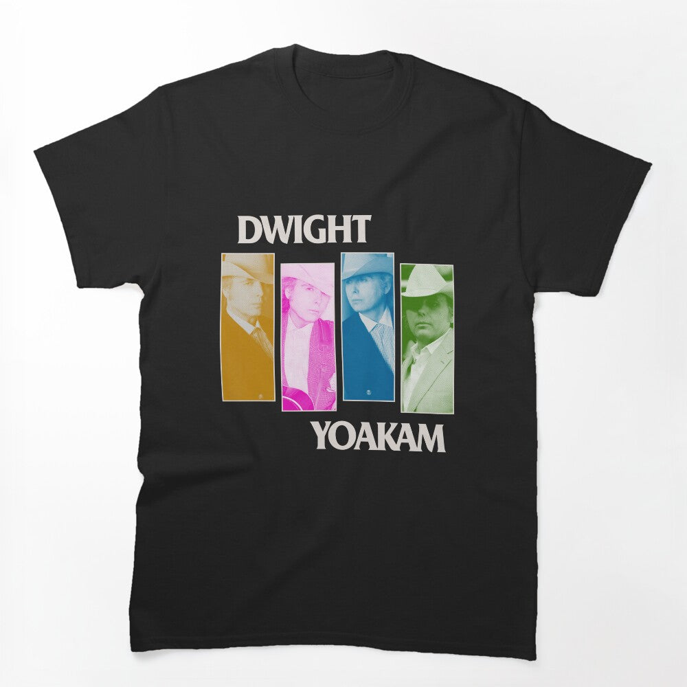 Dwight Yoakam Retro Music Outfits Music Legend Live Forever Shirt