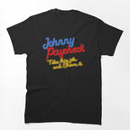 Retro Johnny Paycheck Neon Shirt