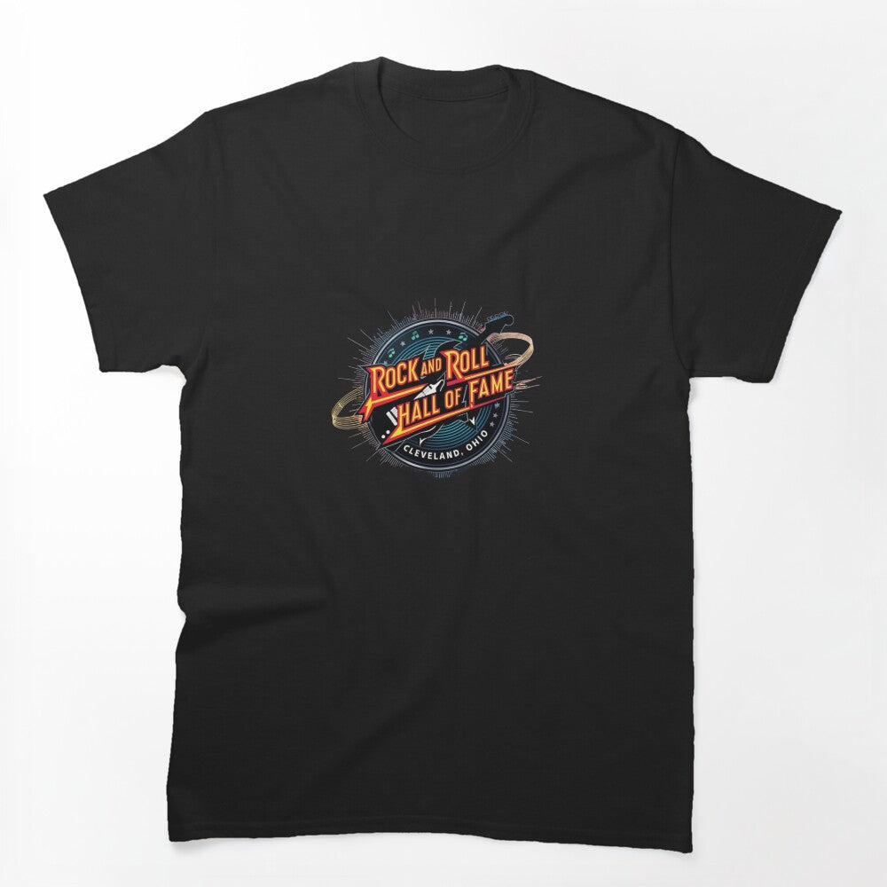 Rock And Roll Hall Of Fame Cleveland Icon Badge Shirt