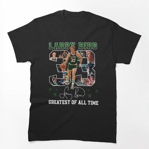 Larry Bird Larry Legend Boston Basketball Legend Signature Vintage Shirt