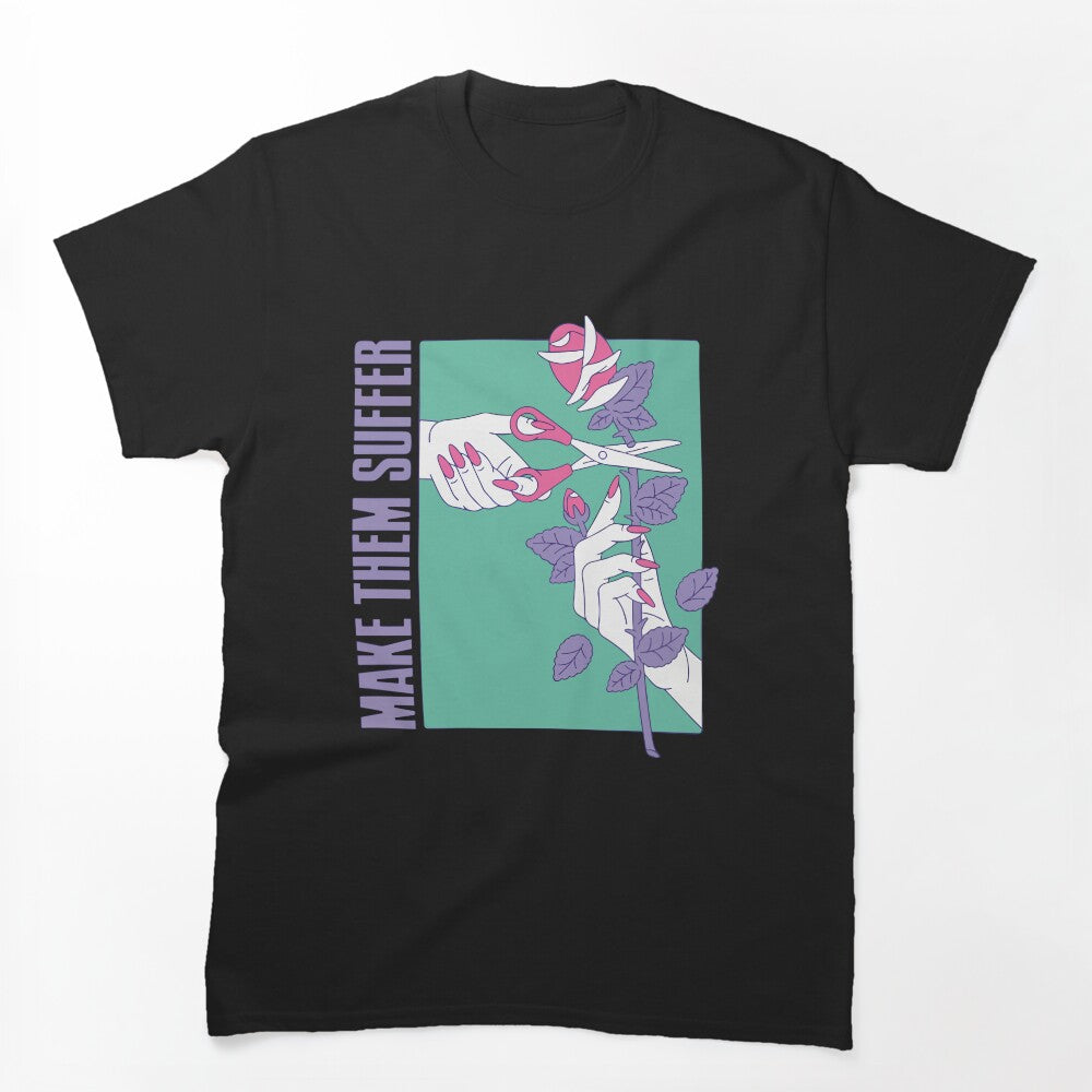 Make Them Suffer - Purple Rose Shirt