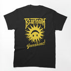 BEARTOOTH Sunshine! Yellow Sun Shirt