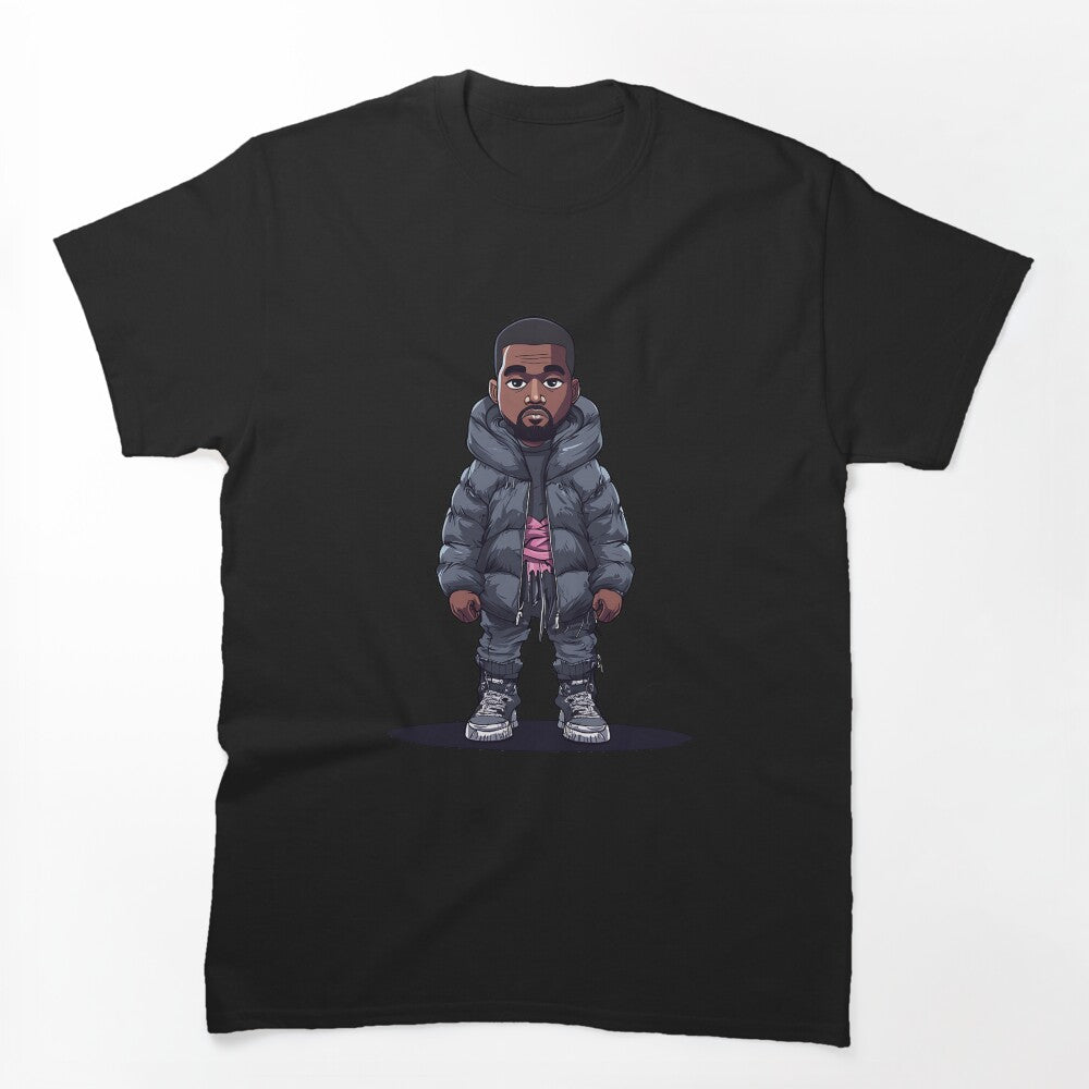 Kanye West As Cartoon Shirt