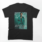 Steve Lacy Apollo Green Portrait Graphic Shirt