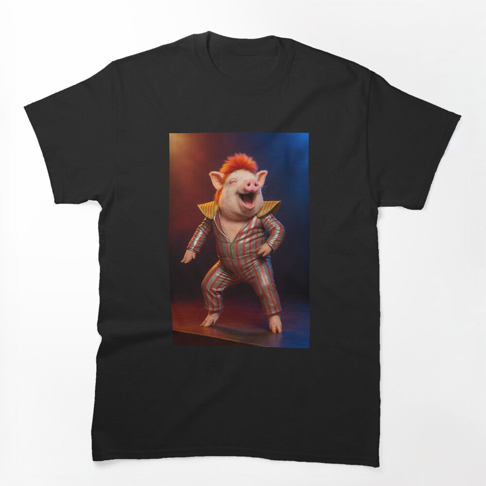 Glam Rockin' Pig Shirt