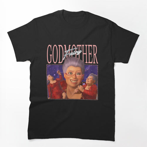 Fairy Godmother Retro Hip Hop T Shirt