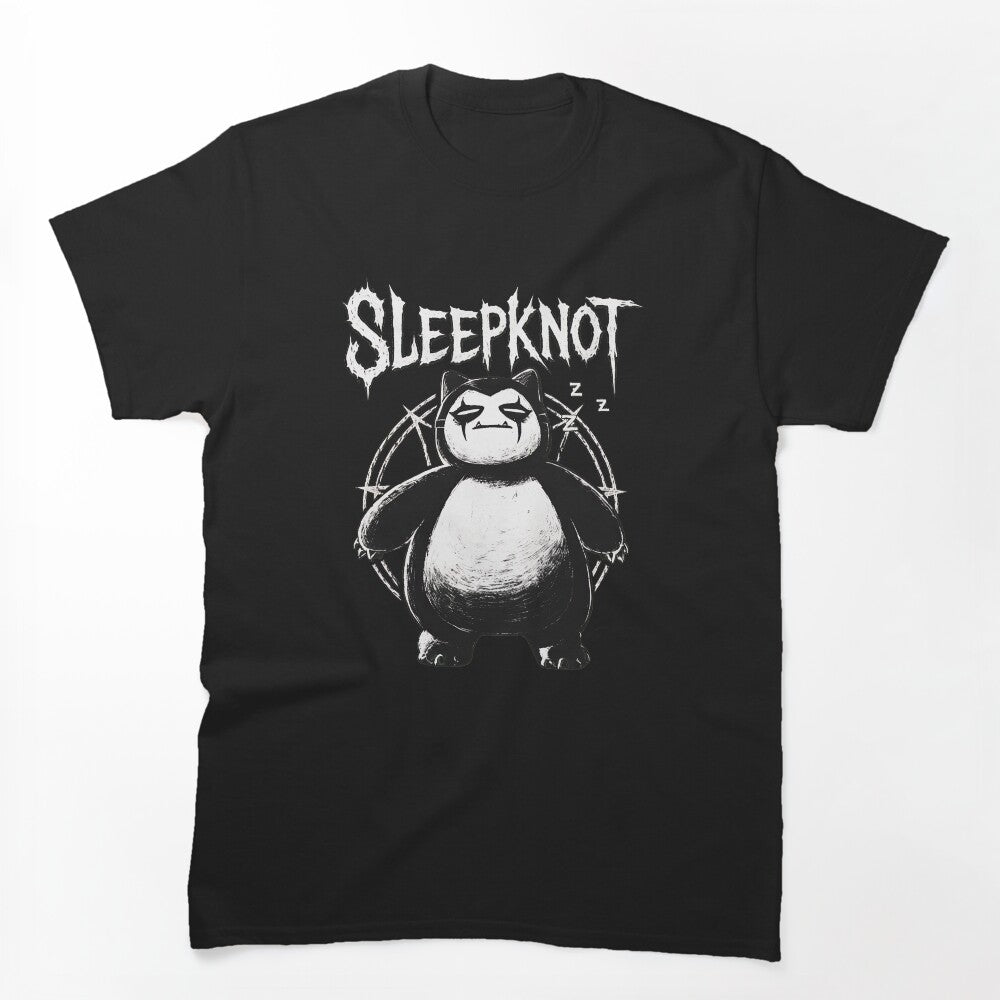 Sleepknot Snorlax Dark Humor Gothic Art Shirt