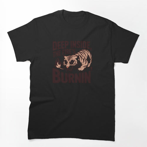 ABANT Deep Inside The Fire's Burnin' Vintage Tiger Shirt