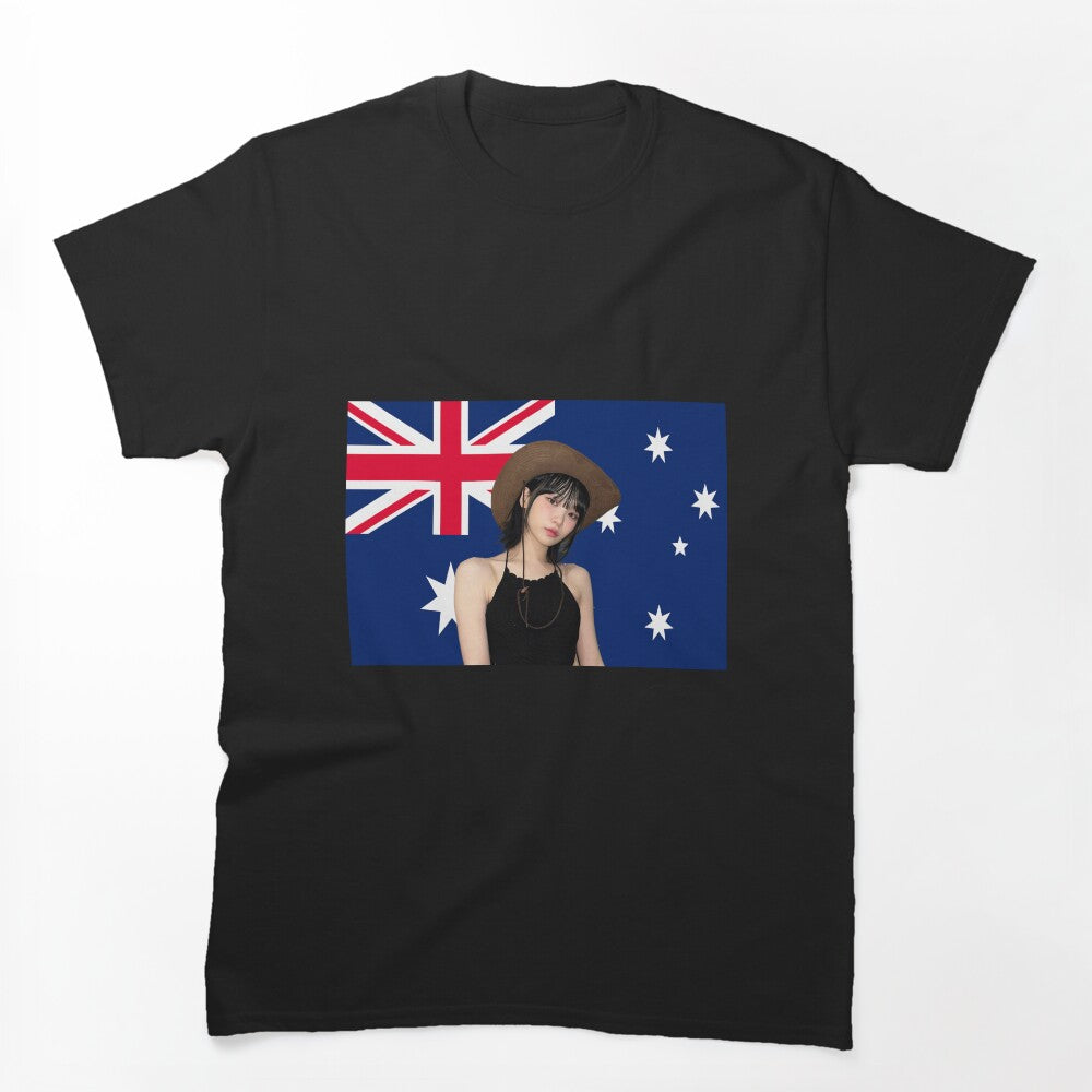 Chaewon Australian Flag - Chae-won LE SSERAFIM Shirt