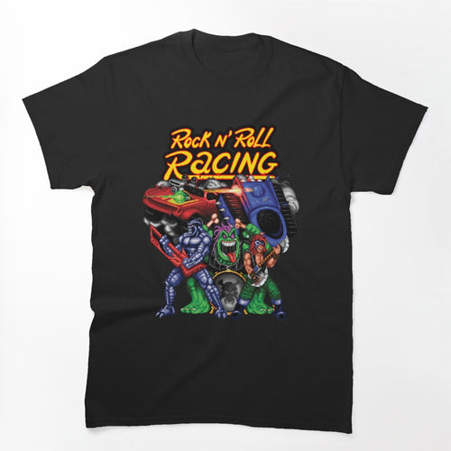 Rock Roll Racing Pixel Art Shirt