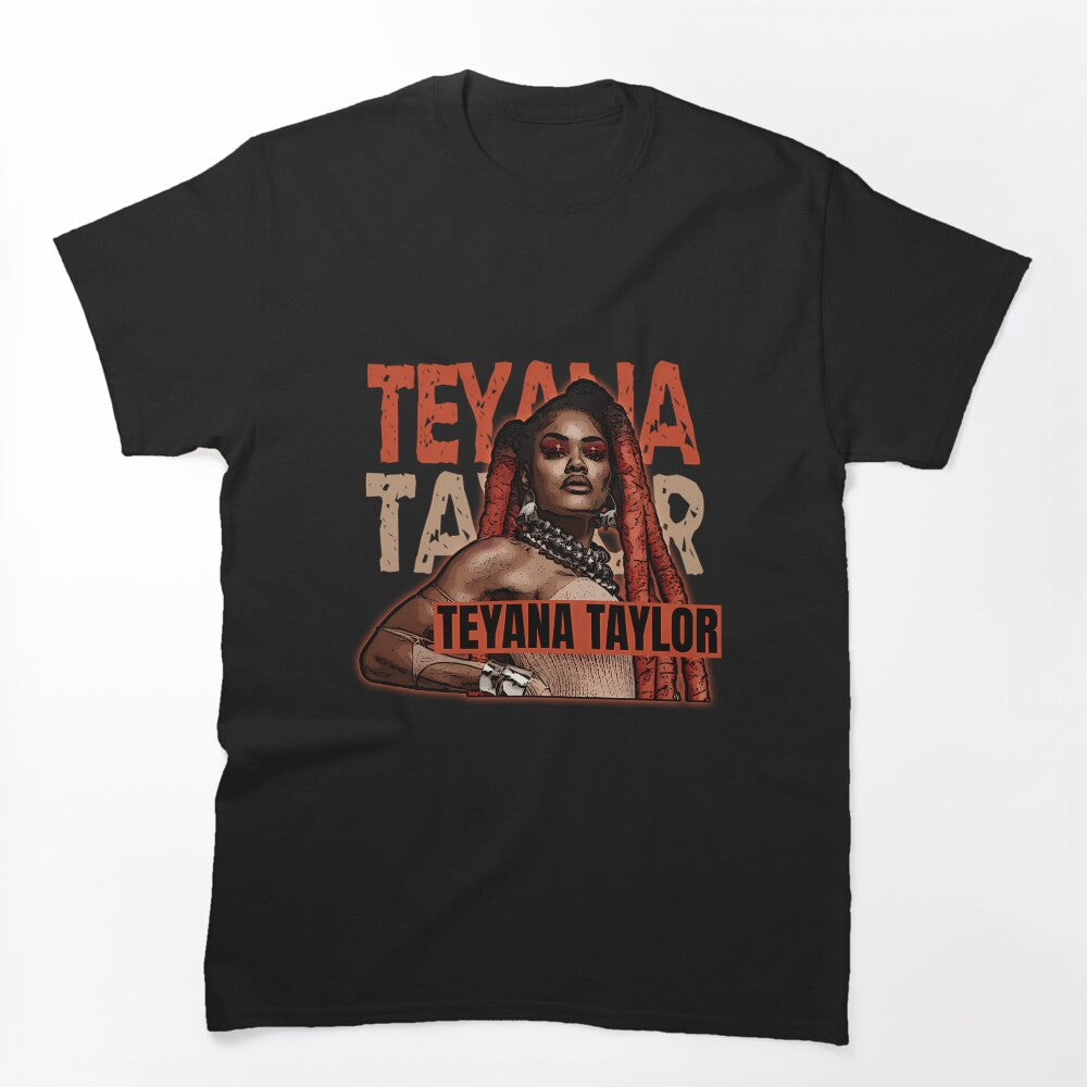 Teyana Taylor Inspired R&B Fashion Portrait Design Shirt