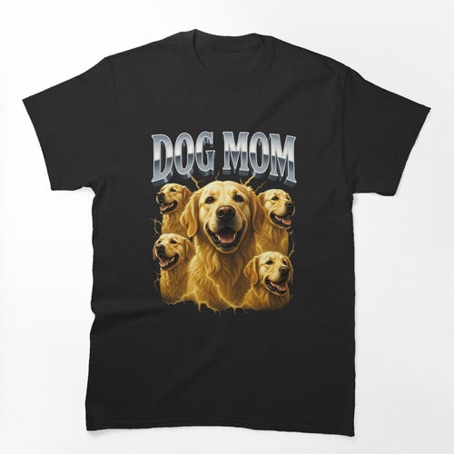 Retro Golden Retriever Hip Hop Aesthetic Streetwear Shirt