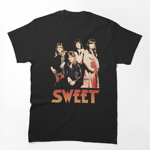 Four Long Haired Rock Musicians Posing Together Shirt