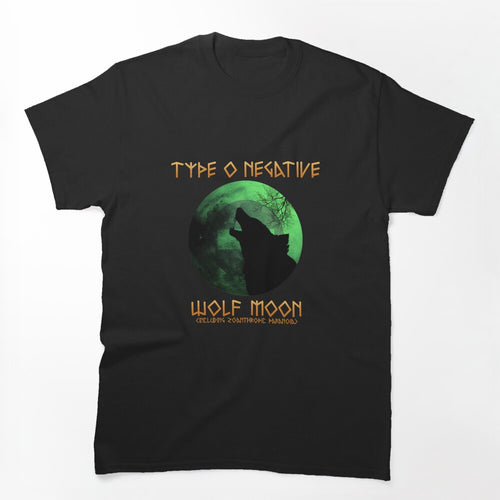 Type O Negative Wolf Moon The Popular Child's Band Has Long Hair To Shirt