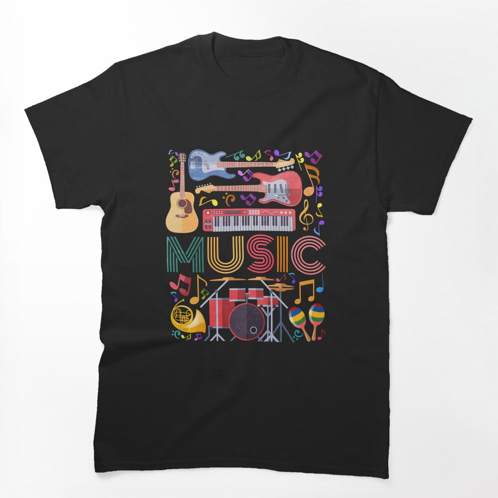Music Instrument Guitar Musician Shirt
