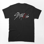 Stray Kids Dark Red For Dark Shirt