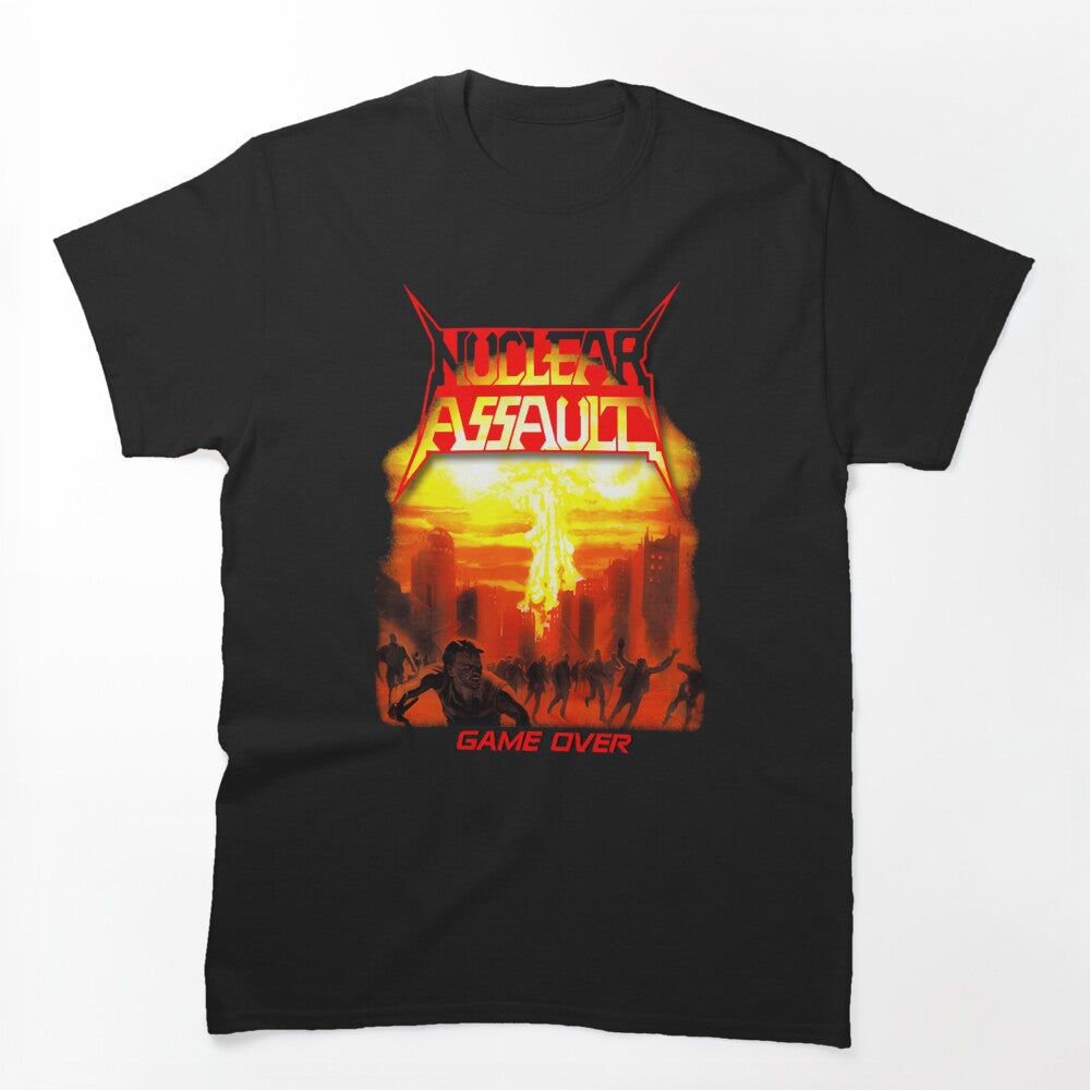 Nuclear Assault Game Over 1986 US Thrash Metal Shirt