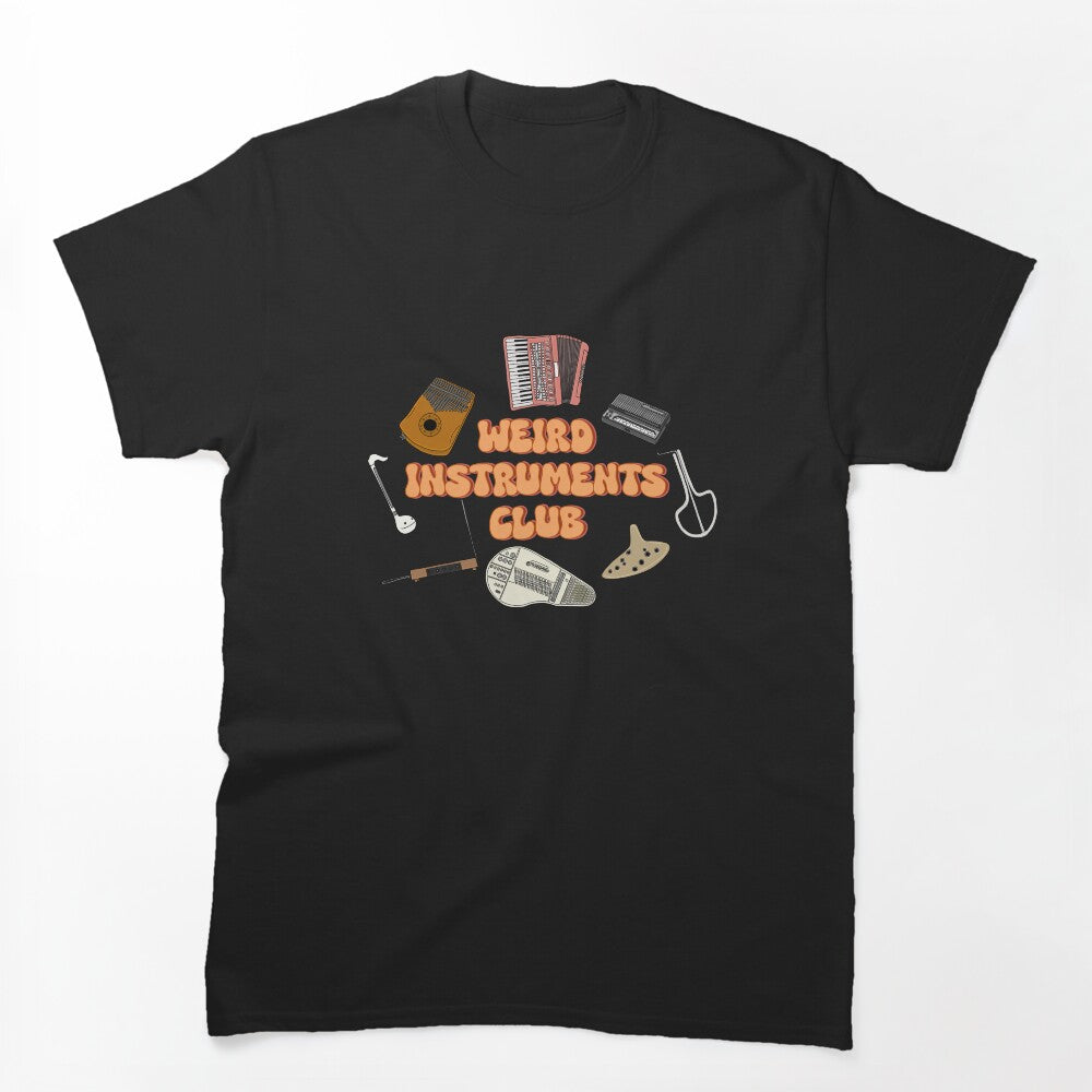 Weird Instruments Club Wood Toned Edition Shirt