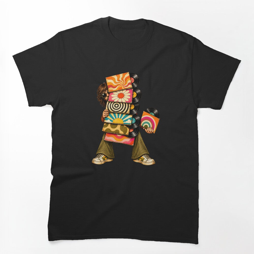 Vinyl Record Collector Retro Record Store Music Lover Shirt