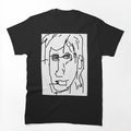 Pensive Glam Rock & Roll Pop Rock Glitter Shirt
