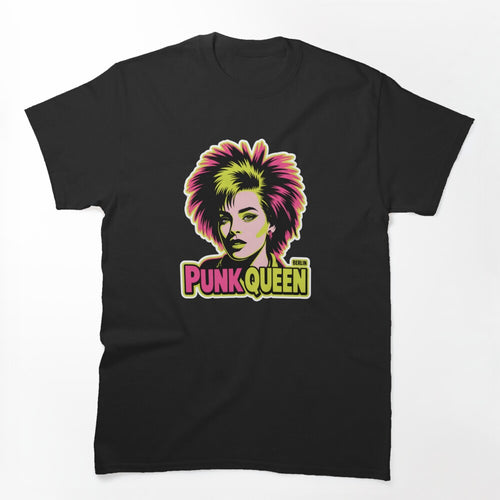 Punk Queen Berlin Pop Art Shirt