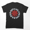 Black Hot Peppers Rock Band Graphic New Shirt