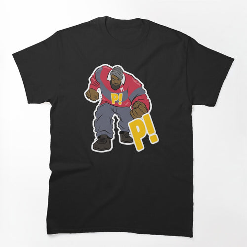 Red Blue Hip Hop Mascot Shirt