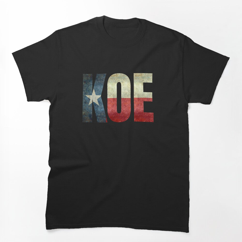 KOE Wetzel Texas Flag Shirt