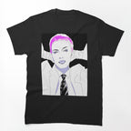 Annie Lennox Purple Shirt