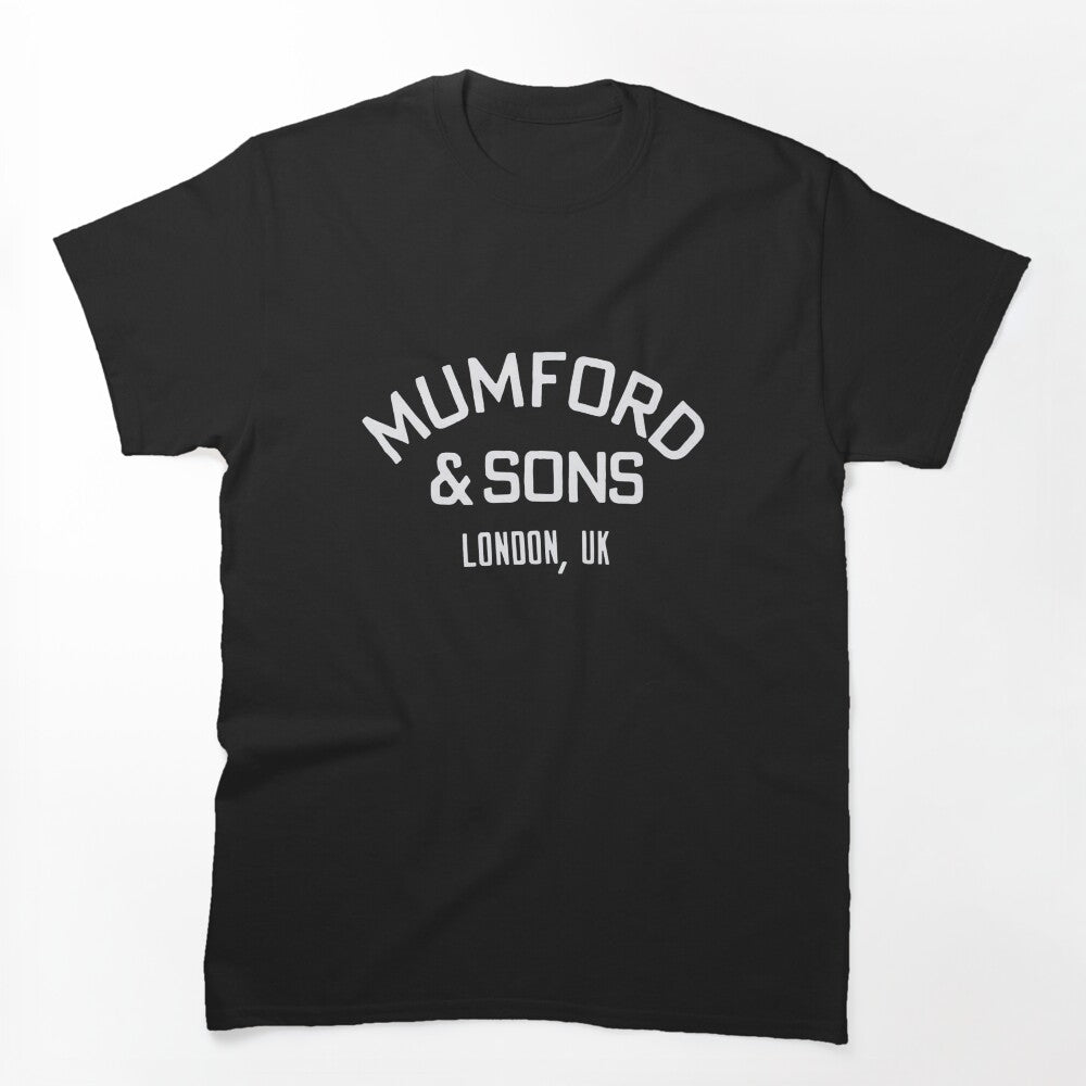 Mumford & Sons Black Vintage London Uk Shirt