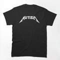 Autism Metal Font Shirt