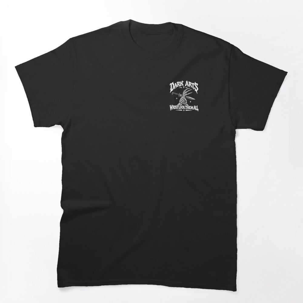 Wristlock Them All White Letters Shirt