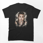 BTS Jimin Silence Vintage Grunge Graphic Shirt