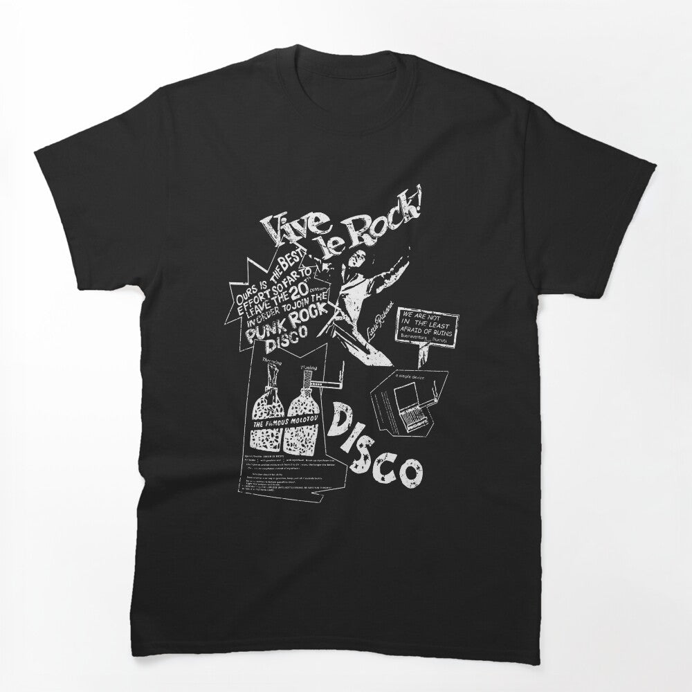 Vive Le Rock Sid Vicious 1977 Authentic Sex Pistols Shirt