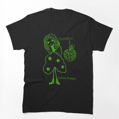 Green Cartoon Style Dream Pop Singer Shirt