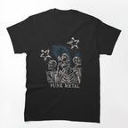 Skeleton Punk Metal Design Shirt