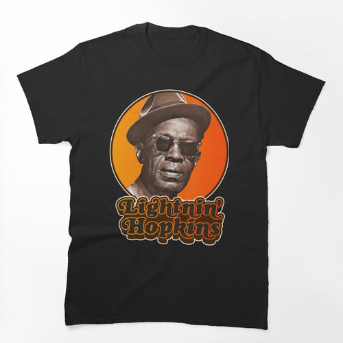 Retro Lightnin Hopkins Tribute Shirt