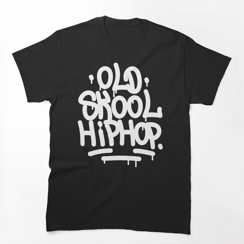 Old School Hip Hop Graffiti 90's Rap Design Shirt