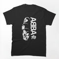 ABBA Monochrome Vertical Band Portrait Design Shirt