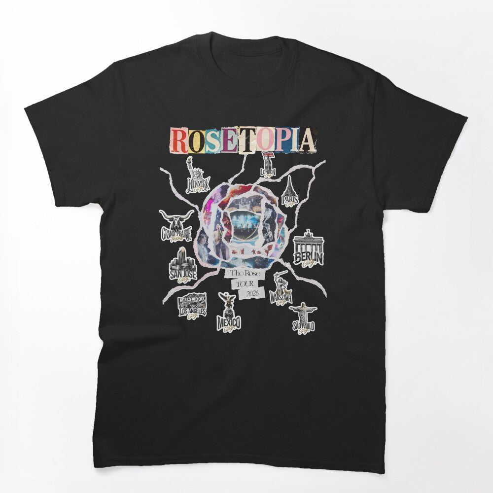 The Rose Rosetopia World Tour 2026 Shirt