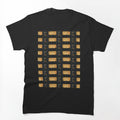 VU Meter Array Pattern Dense Broadcast Metering Shirt