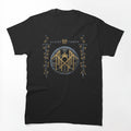 Sleep Retro Token Rune Emblem Gothic Swords Design Shirt