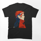 Bowie Ziggy Stardust Geometric Portrait Shirt