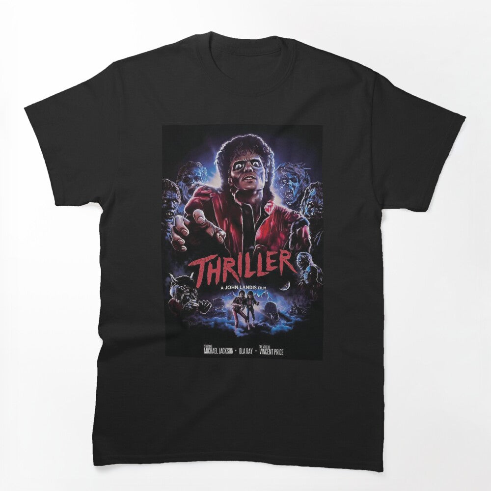 Michael Jackson Evolution Thriller Bad & Dangerous Era Fan Art Shirt