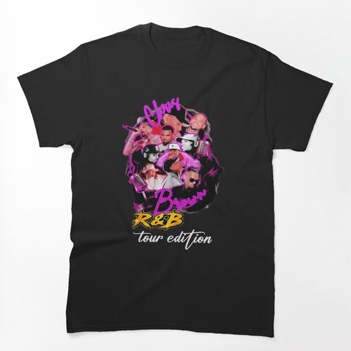 Usher Chris Brown 2026 Tour Fan Art Shirt