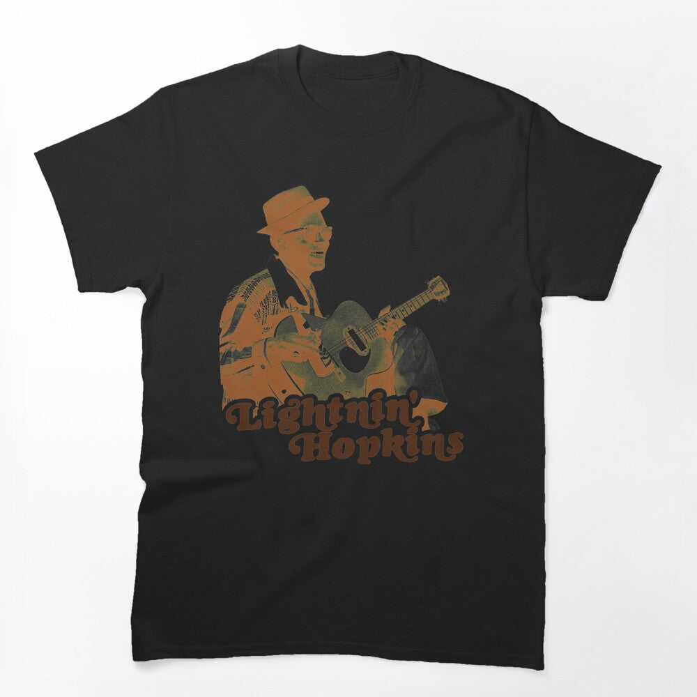 Retro Lightnin Hopkins Sepia Tribute Shirt