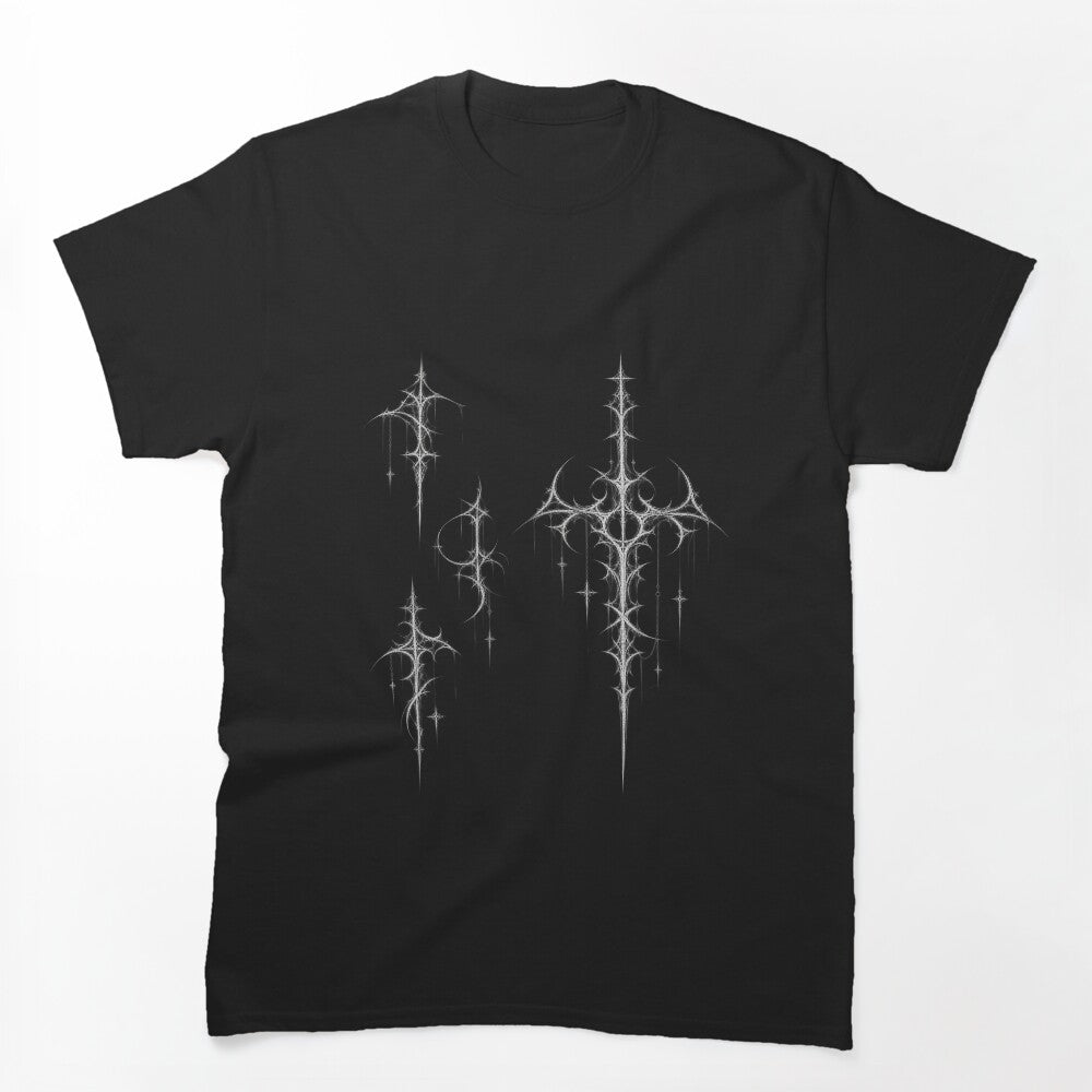 Minimal Gothic Cross Collection Shirt